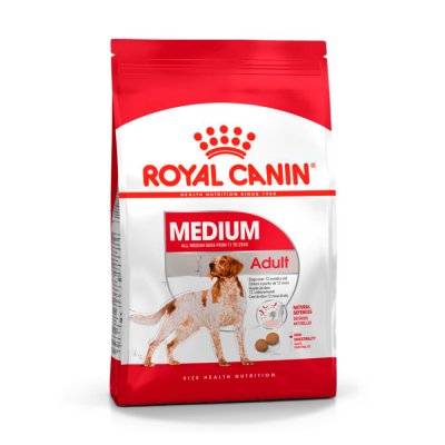 Royal Canin Medium Adult Сухой корм для собак средних размеров в возрасте от 12 месяцев до 7 лет, 15 кг