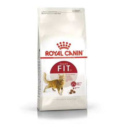 Royal Canin Fit 32 Regular Сухой корм для бывающих на улице кошек в возрасте от 1 до 7 лет, 2 кг