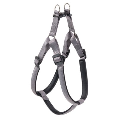 Ferplast Шлейка для собак на мягкой подкладке Daytona, XL, обхват шеи 84-90 см, обхват груди 88-100 см, темно-серый
