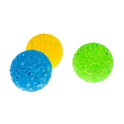 Petmax Игрушка для кошек Мяч пластиковый с бубенчиком 3,8 см