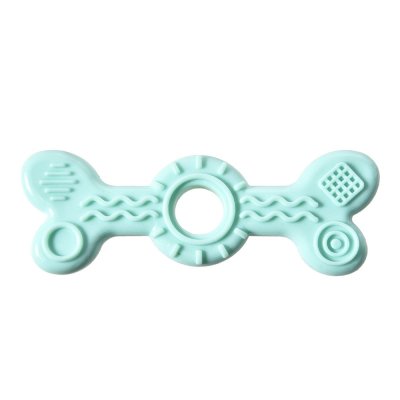 Игрушка для собак Foxie Smart Кость массажная 5х14,5см голубая