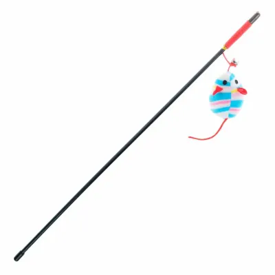 Petmax Игрушка для кошек Дразнилка с мышкой 47 см