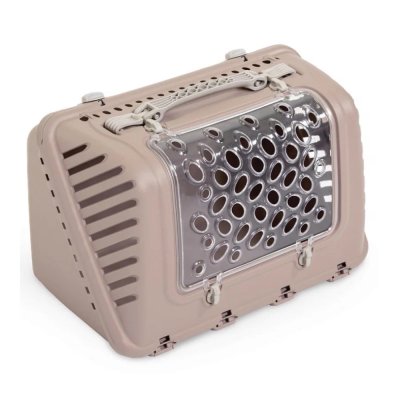 Переноска для животных MPS P-Bag с плечевым ремнем, облегченная, 44,526,5x28см пудровая