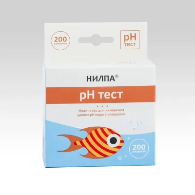 НИЛПА Тест для измерения уровня кислотности воды