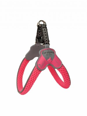 Ошейники, шлейки Cortina Мягкая шлейка, розовый (Италия) (S)