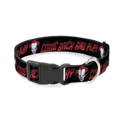 Ошейник для собак Buckle-Down Оно Пеннивайз с пластиковой застёжкой 28-43см мультицвет