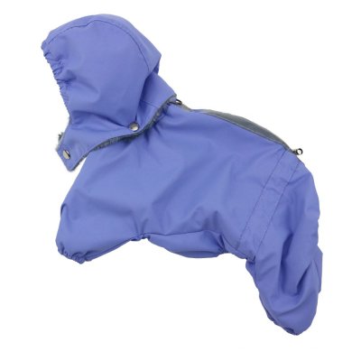 Комбинезон для собак МОХНАТЫЕ УШКИ Мечта со светоотражающей лентой утеплённый (вельбоа) M 26см