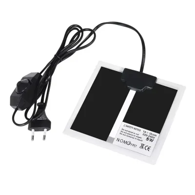 NomoyPet Термоковрик для террариумов и аквариумов, 14х15 см