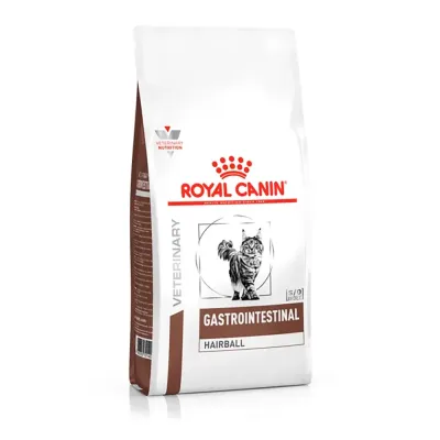 Royal Canin Gastrointestinal Hairball Сухой корм для кошек при нарушениях пищеварения, вызванного наличием волосяных комочков, 2 кг