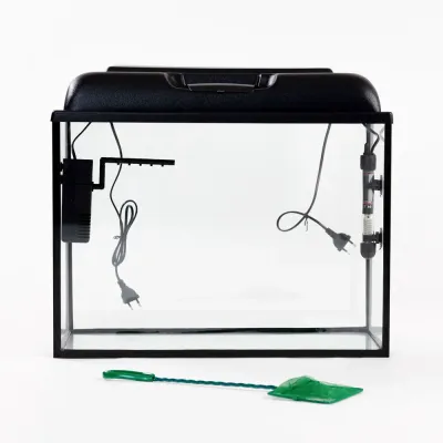 Голд Фиш Аквариум (56х29х40,4 см) прямоугольный с крышкой, 60 л