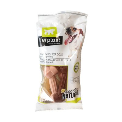 Игрушка для собак FERPLAST GoodBite Familypack S, кость, ассорти 8шт