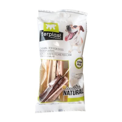 Игрушка для собак FERPLAST GoodBite Familypack Helix S, кость, ассорти 12шт