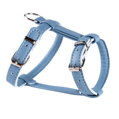 Аркон Шлейка круглая для кошек и собак Candy, обхват шеи 21-29 см, обхват груди 27-35 см, голубая
