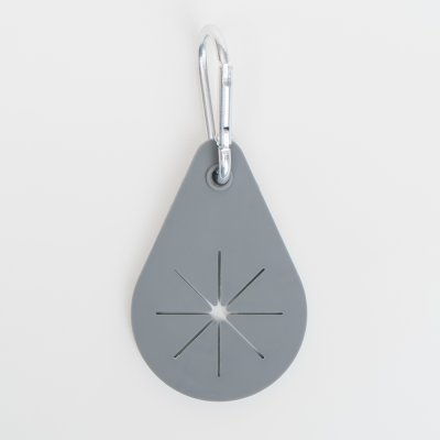 RURRI Держатель для пакетиков, 7,7х5,2х0,3 см, серый