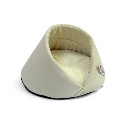 Лежак для животных Foxie Original cave 57х33см молочный