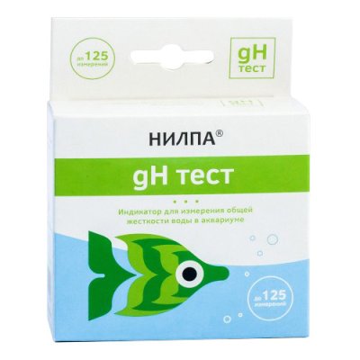 НИЛПА Тест gH для измерения общей жесткости воды