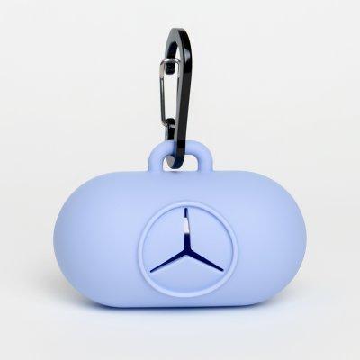 RURRI Диспенсер для пакетов силиконовый, 8,8х6,6х+9,5 см, лавандовый