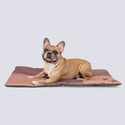 RURRI Матрас для кошек и собак Две лапы, 92х58х4 см, коричневый