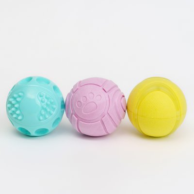 RURRI Игрушка для собак Набор мячиков, диаметр 6,2 см, 3 шт.