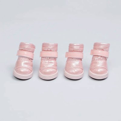 Petmax Ботинки-дутики для собак, 2, розовые