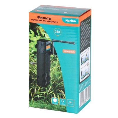 Фильтр внутренний NARIBO 3Вт, 300л/ч, h.max 0,5м (XL-F580)