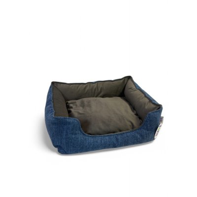 Лежак для животных Foxie Original high 60x50см синий