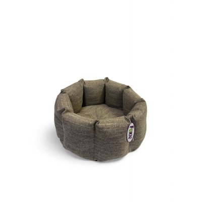 Лежак для животных Foxie Original shell 53x53см коричневый