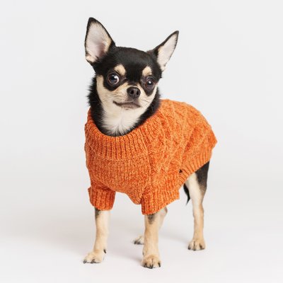 RURRI Свитер из шенилла для кошек и собак, S, желтый