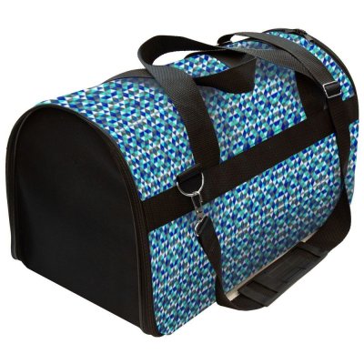 Сумка-переноска для животных ХОРОШКА Мозаика 34х24х23см