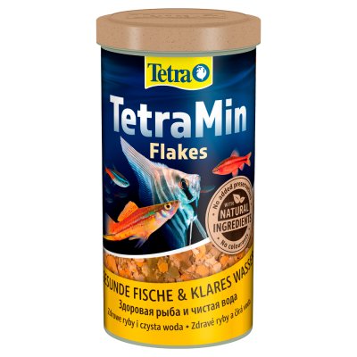 Tetra Min корм для рыб в хлопьях, 1 л