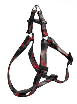 Ferplast Шлейка нейлоновая для собак Arlecchino, M, обхват груди 45-63 см, ширина 20 мм