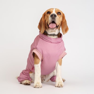 Petmax Комбинезон на замке для собак, 4XL, розовый (девочка)