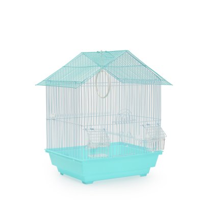 Petmax Клетка для птиц Adelle, 34,5х28х45,5 см, голубой