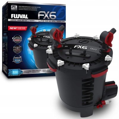Hagen Фильтр внешний FLUVAL FX6, 2130 л/ч /аквариумы до 1500 л/
