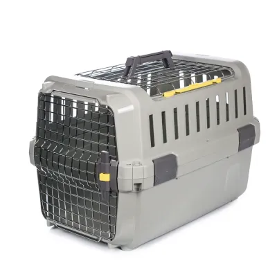 Moderna Переноска с металлической дверью и замком для кошек и собак мелких и средних пород Odyssey Medium, 59х39х40 см