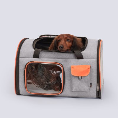 RURRI Сумка-переноска для кошек и собак мелких пород, 34x51x30 см