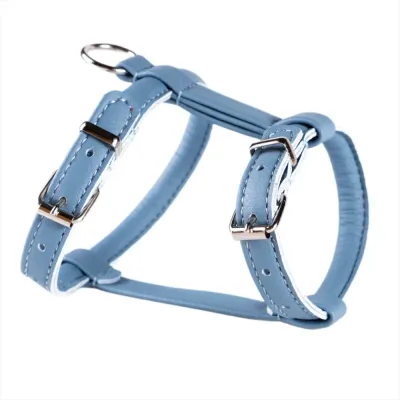 Аркон Шлейка круглая для собак Candy, обхват шеи 27-35 см, обхват груди 37-45 см, голубая