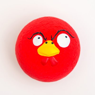 Petmax Игрушка из латекса для собак Птица, 6 см