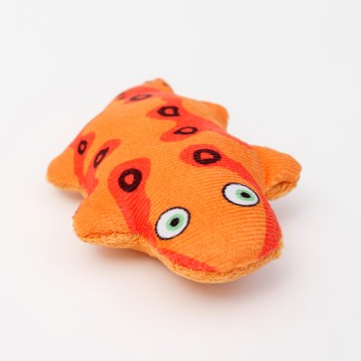 Petmax Игрушка для кошек Саламандра с кошачьей мятой, 10х6х4 см