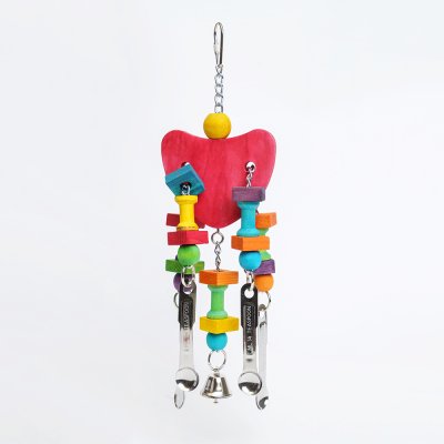 Petmax Игрушка для птиц Ключ к сердцу, 24х11 см