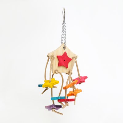 Petmax Игрушка для птиц Падающие звезды, 30х13 см