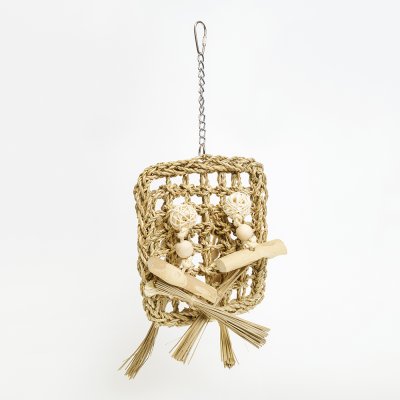 Petmax Игрушка для птиц Игровая стенка, 18х15 см