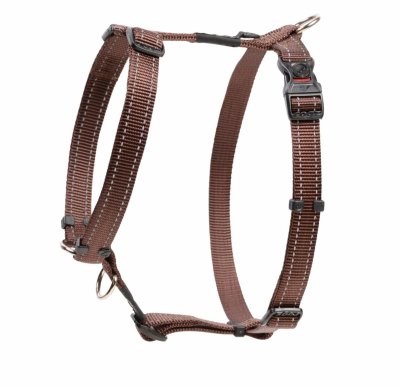 Ошейники, шлейки Rogz Шлейка для собак "Utility", шоколадный (ЮАР) (L)