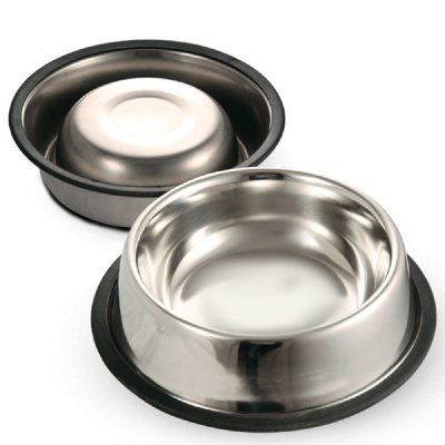 Миска для животных TRIOL металлическая на резинке, 200мл