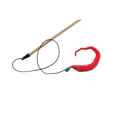 Игрушка для кошек ХОРОШКА Дразнилка Змейка 50х1х1см в ассорт.