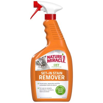 Cпрей уничтожитель пятен и запахов NATURE'S MIRACLE для кошек Окси-формула 709мл