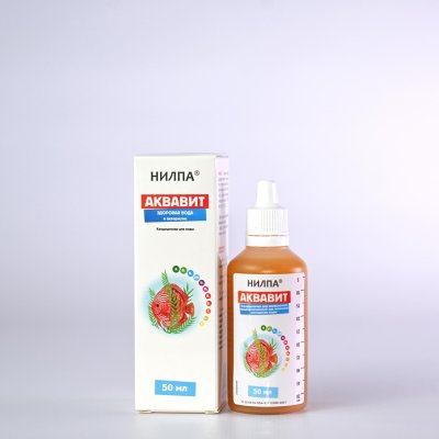 НИЛПА Аквавит Кондиционер с витаминами для здоровой воды, 50 мл