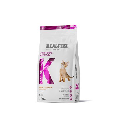 Mealfeel Kitten Сухой корм для котят до 12 месяцев, с индейкой и курицей, 400 гр.