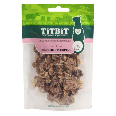 TiTBiT Лакомство Легкое кроличье для кошек, 10 гр.