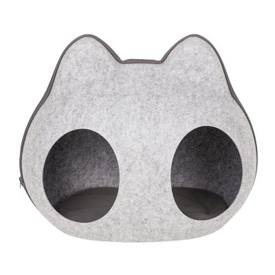 RURRI Дом Котик 58х36х45 см, серый